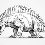 How to draw a spinosaurus