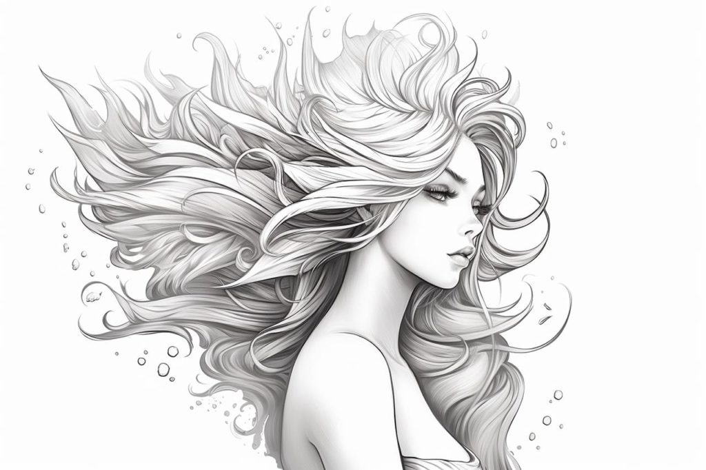drawing of a Siren