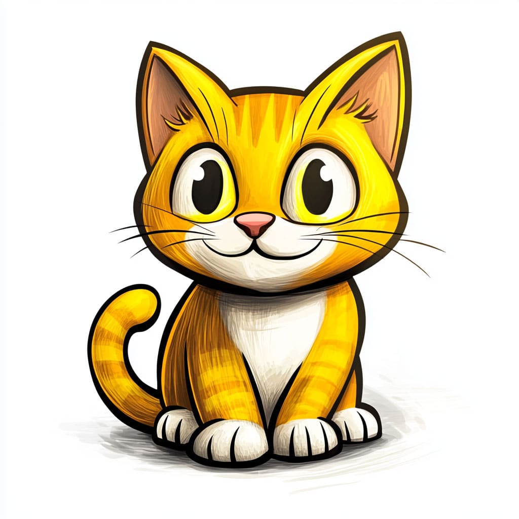 logo of a kitten