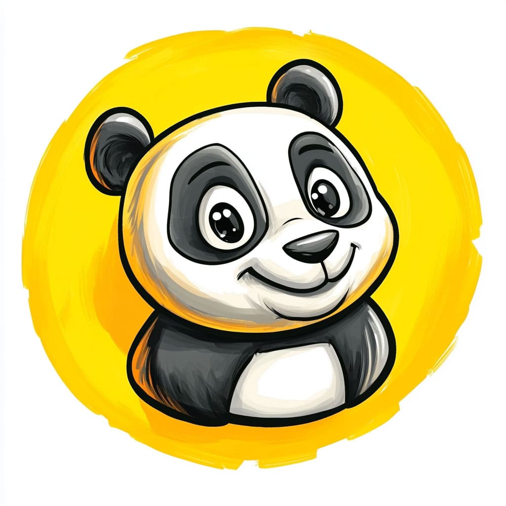 panda bear logo