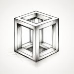 How to draw a 3D square