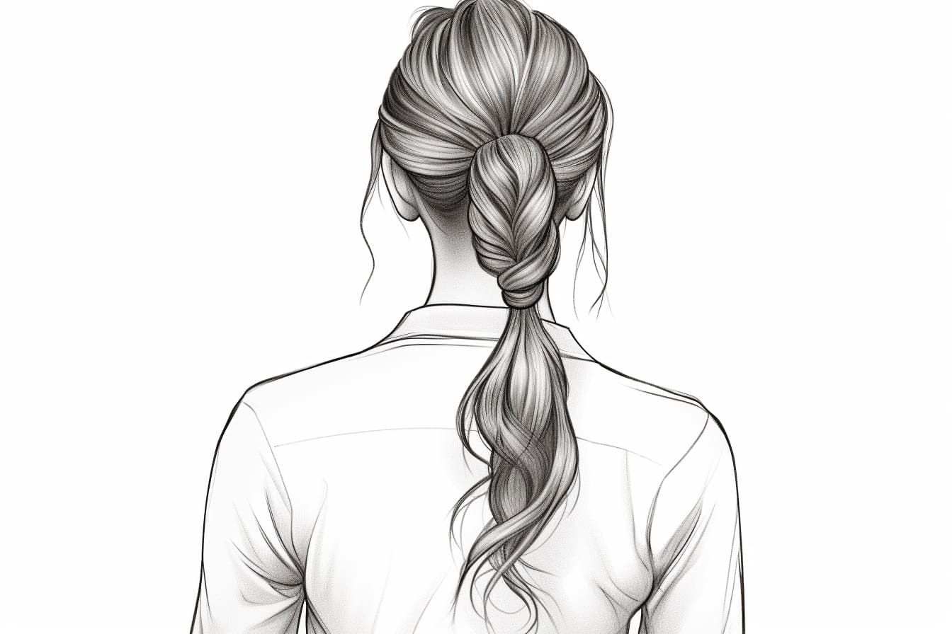 How to draw a back