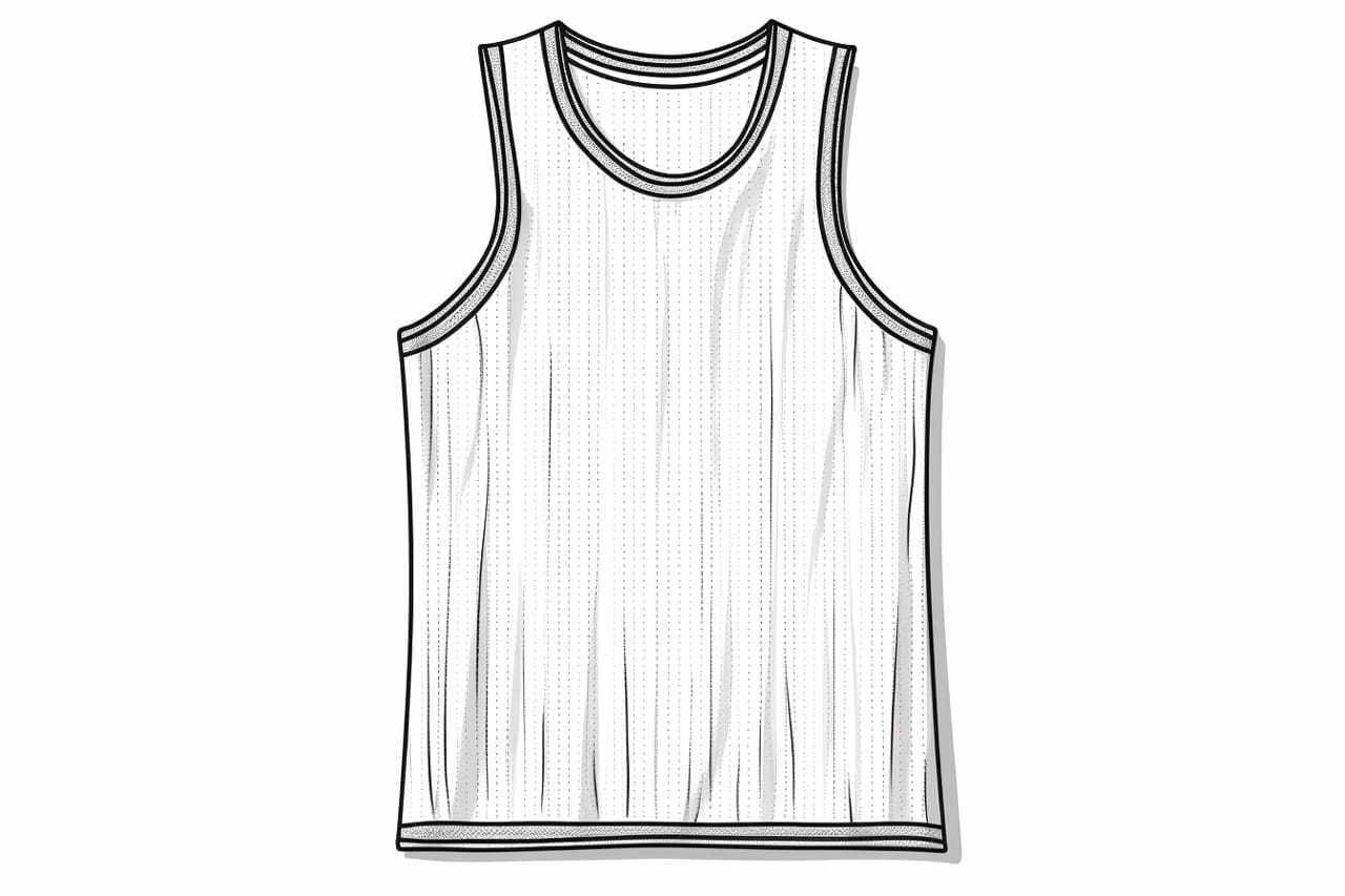 How to Draw a Basketball Jersey Yonderoo