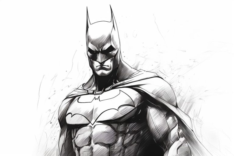 How to draw a Batman