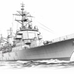 how to draw a battleship