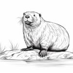 How to draw a Beaver