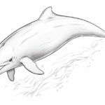how to draw a beluga whale