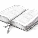 how to draw a bible