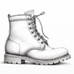 how to draw a boot