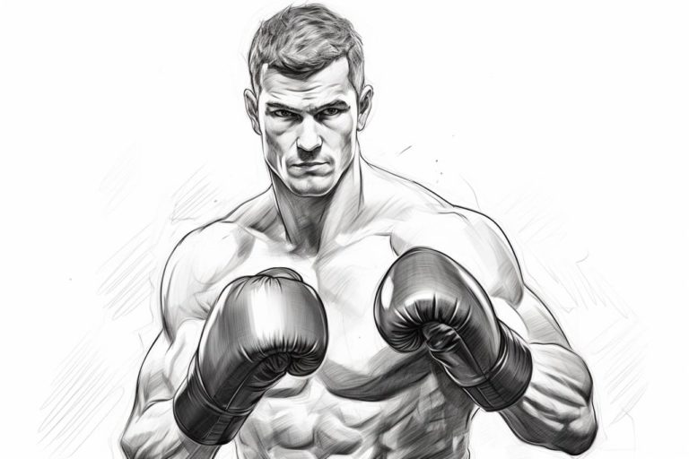 how to draw a boxer