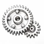 how to draw a gear