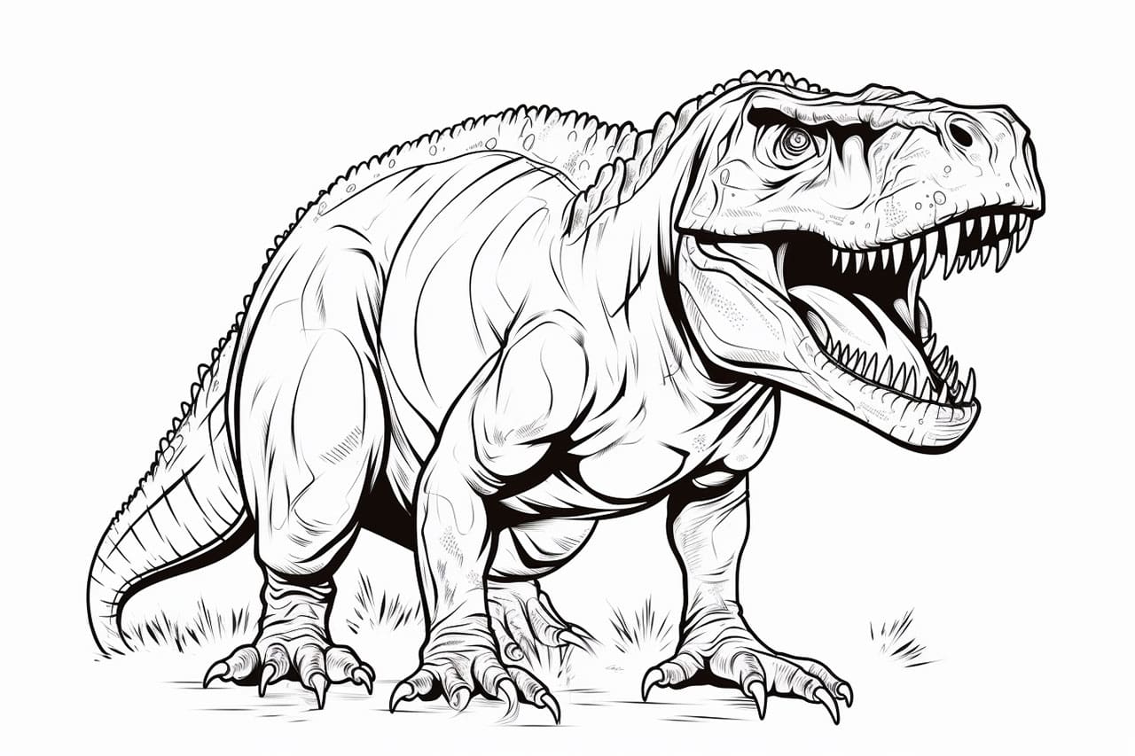 How to Draw a Giganotosaurus Yonderoo