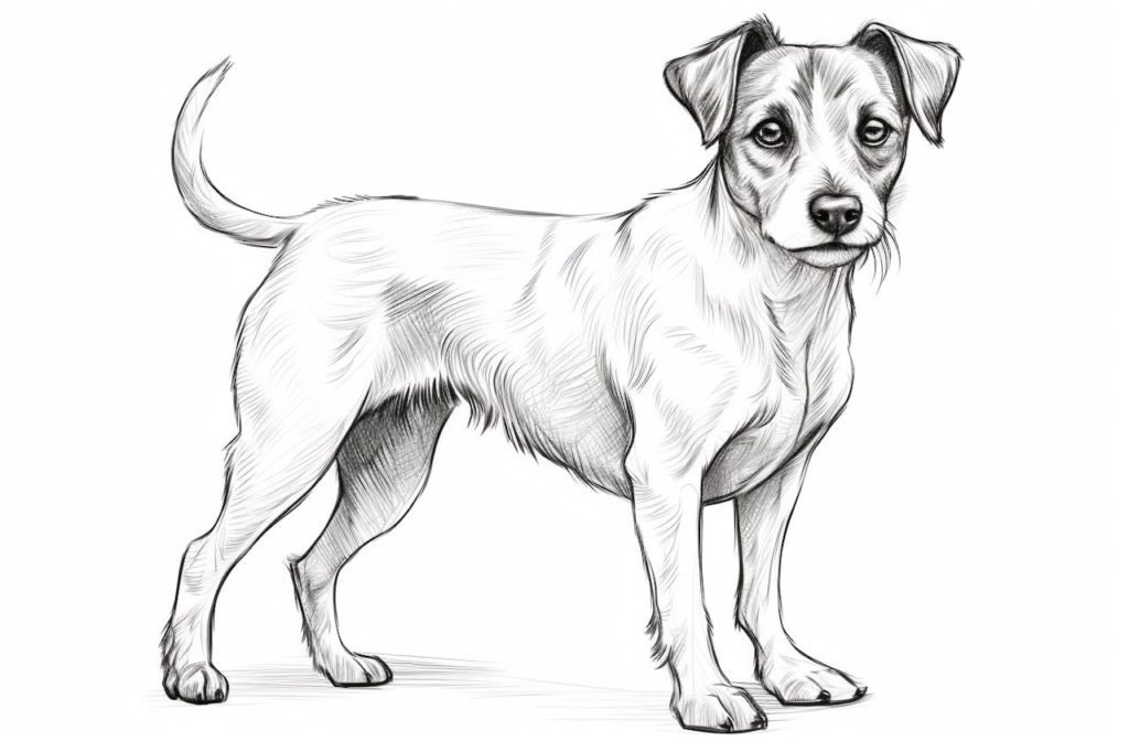 How to Draw a Jack Russell Terrier Yonderoo