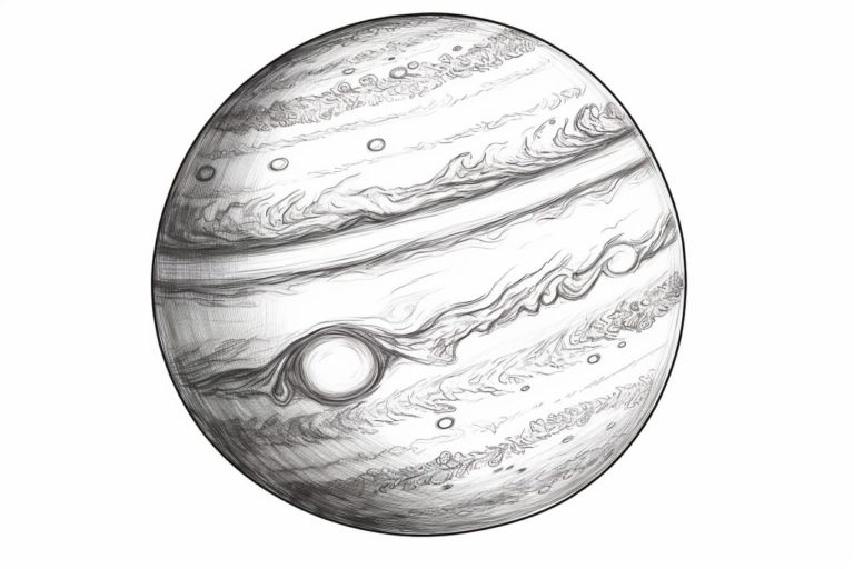 How to draw Jupiter