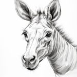 How to draw an Okapi