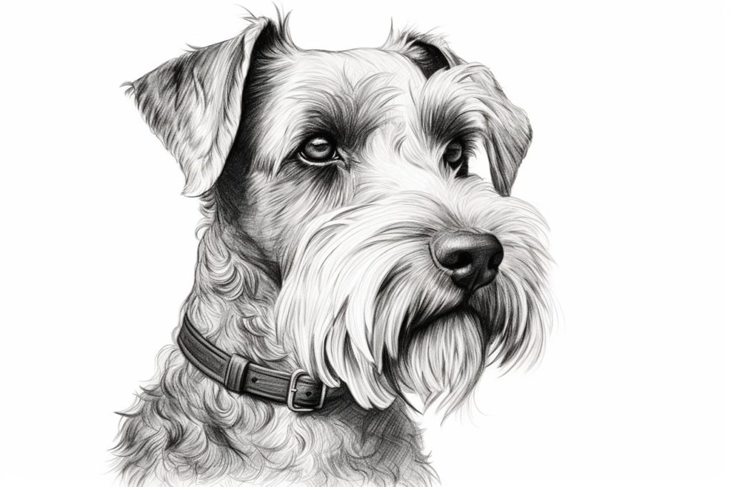 How to Draw a Schnauzer - Yonderoo