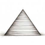 how to draw a triangular pyramid
