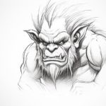 how to draw a troll