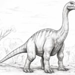 how to draw a brontosaurus