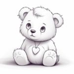 how to draw a care bear