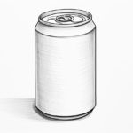How to draw a can