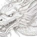 how to draw a Chinese New Year dragon