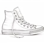 How to Draw a Converse Shoe