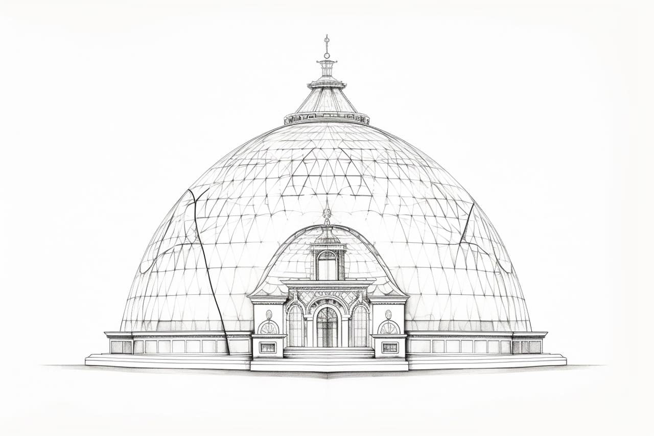 How to Draw a Dome Yonderoo
