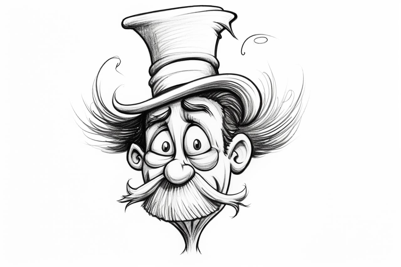 How to Draw a Dr. Seuss Character Yonderoo