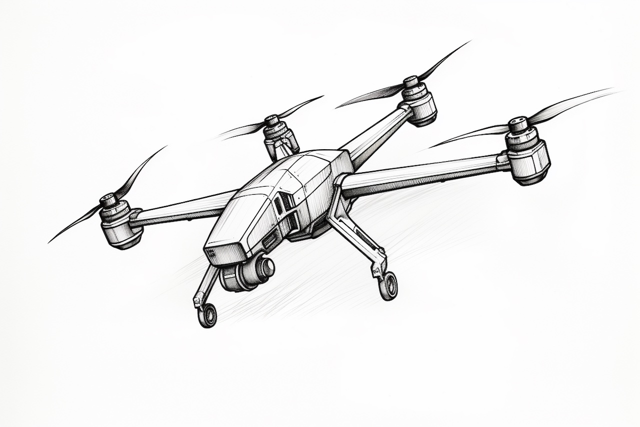 How to Draw a Drone