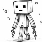 How to draw an Enderman