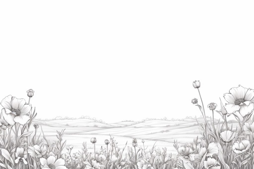 How to Draw a Field of Flowers in 8 Easy Steps - Yonderoo