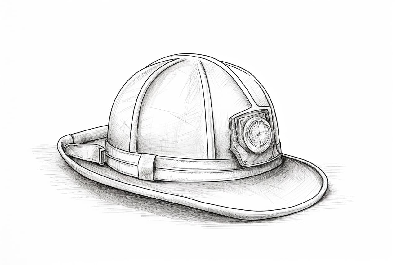 How to Draw a Fireman Hat Yonderoo