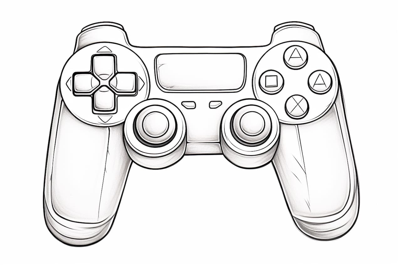 How to Draw a Game Controller Yonderoo