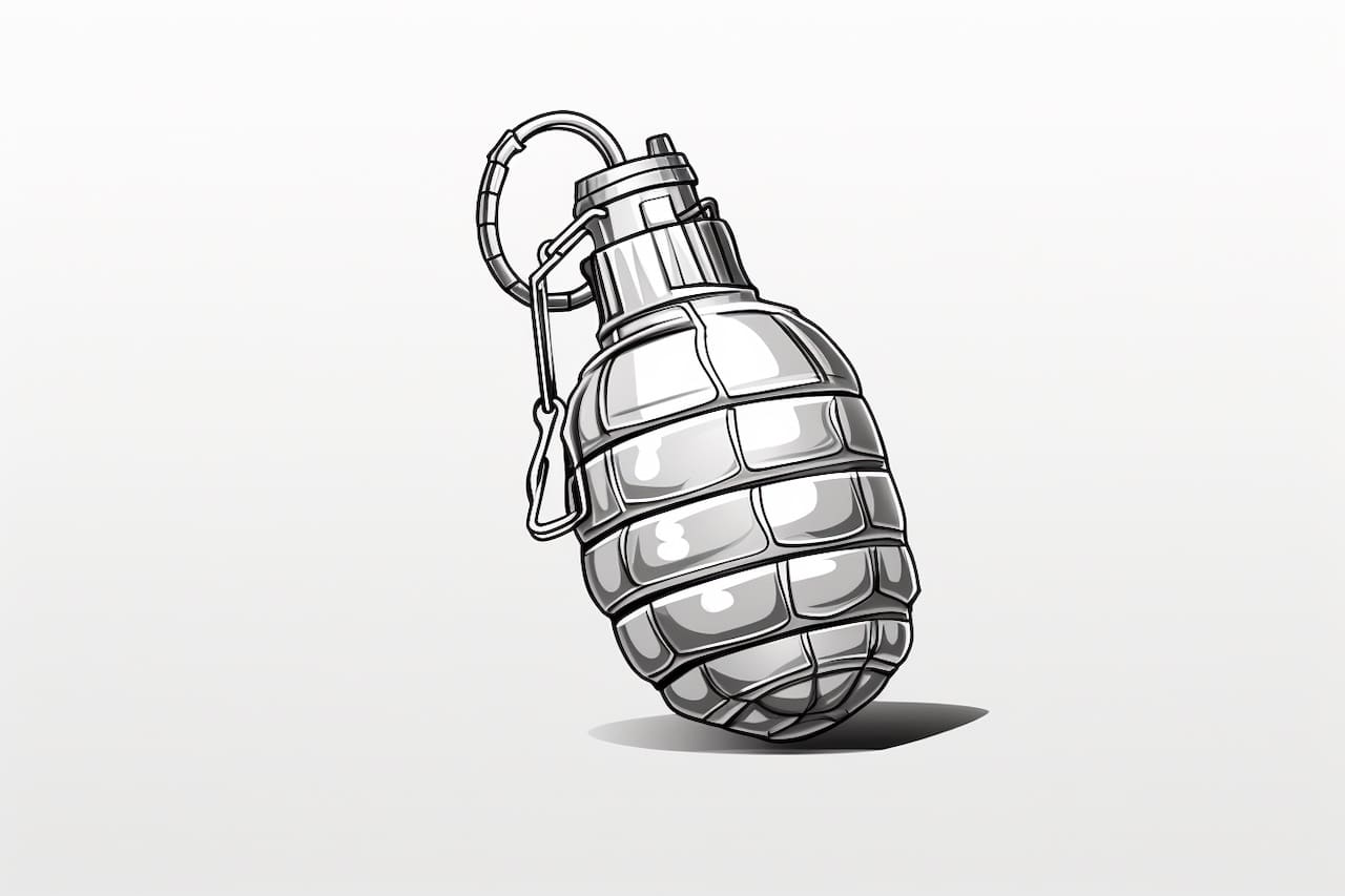 How to Draw a Grenade Yonderoo