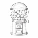 How to Draw a Gumball Machine