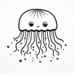 How to draw a jellyfish