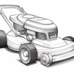 How to Draw a Lawn Mower
