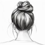 How to Draw a Messy Bun