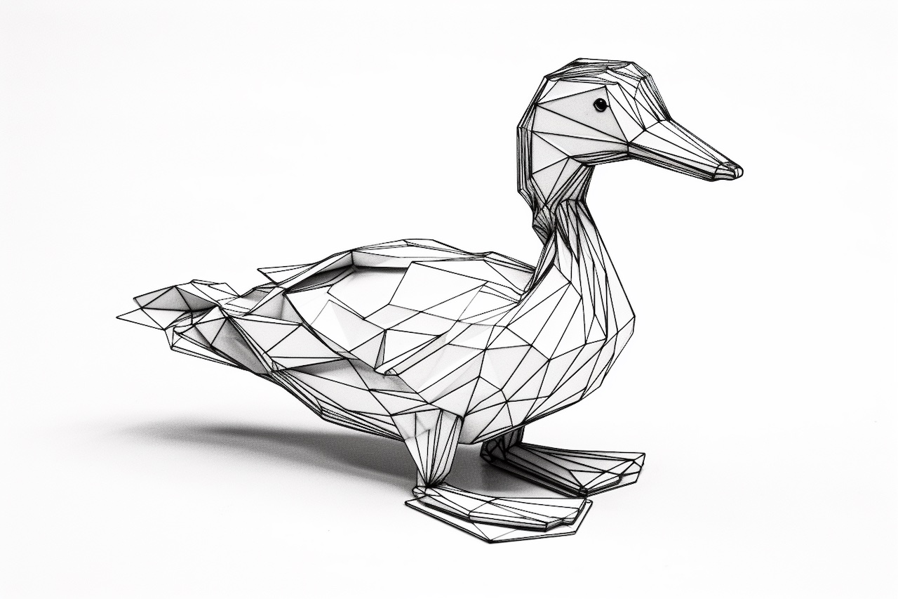 How to Draw a Paper Duck Yonderoo