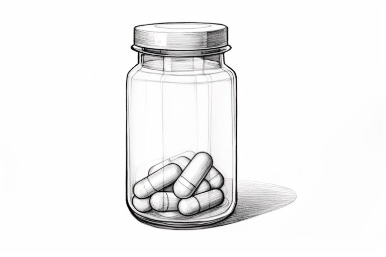 How to Draw a Pill Bottle