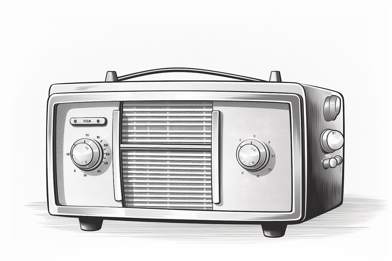 How to Draw a Radio