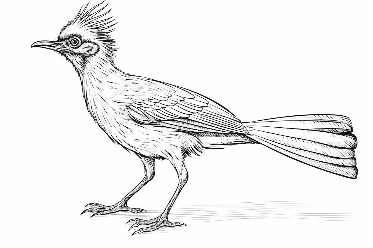 How to Draw a Roadrunner