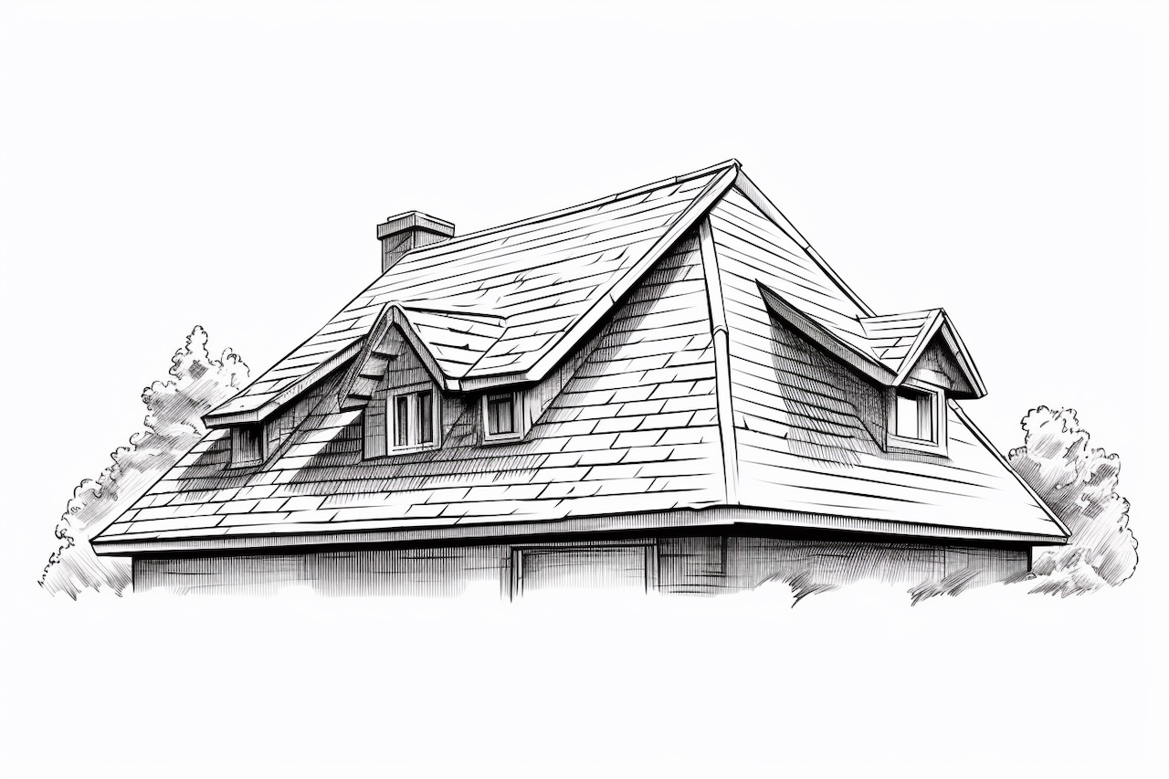 How to Draw a Roof Yonderoo
