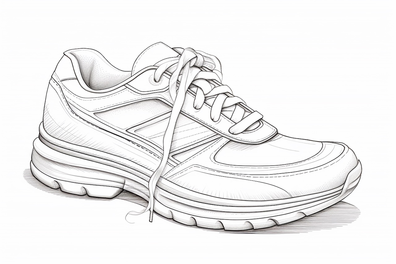 How to Draw a Sneaker