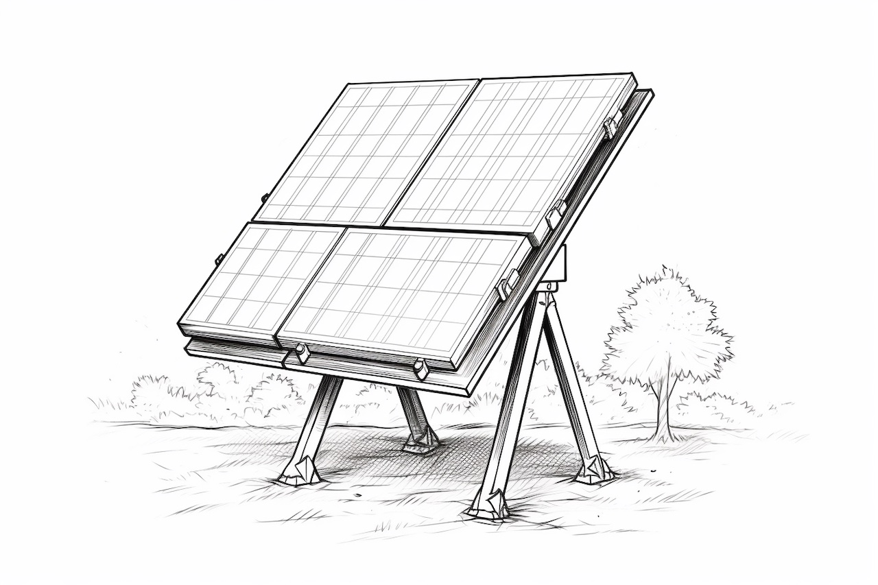 How to Draw a Solar Panel Yonderoo
