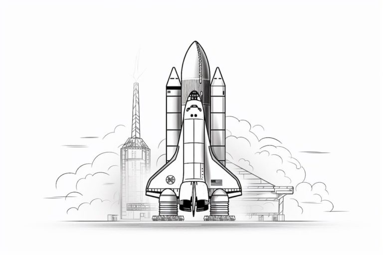 How to Draw a Space Shuttle