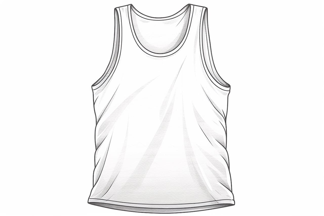 How to Draw a Tank Top