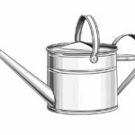 how to draw a Watering Can