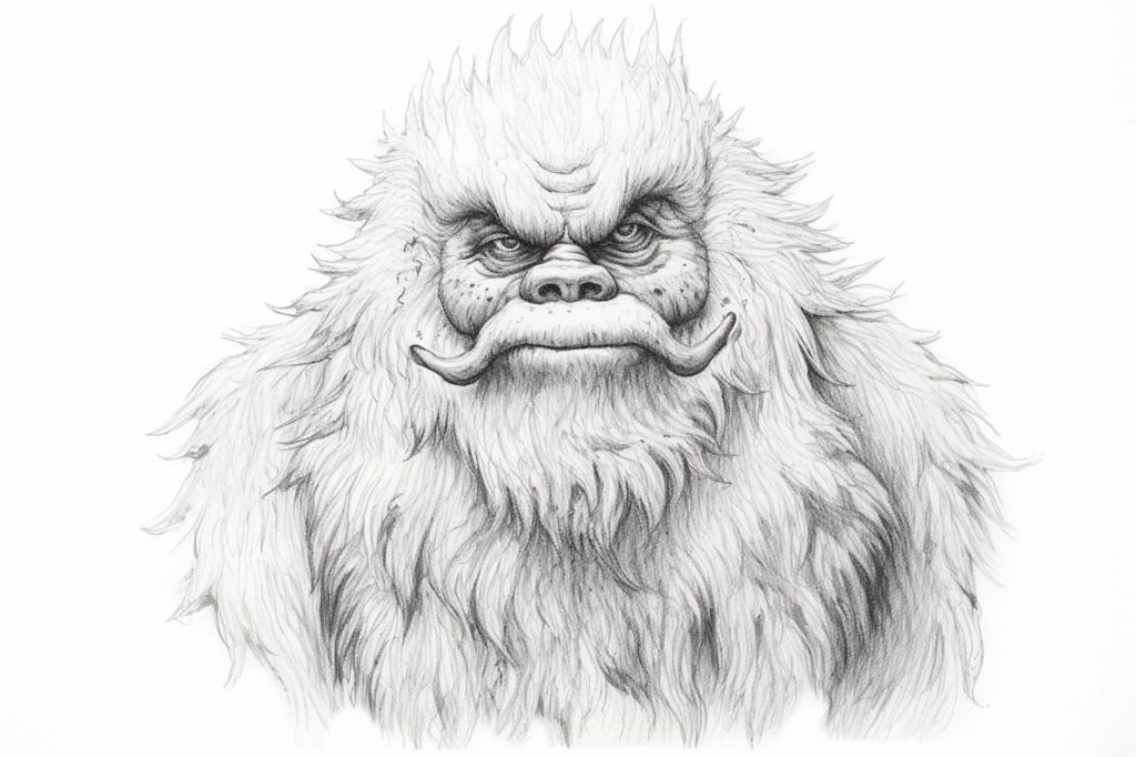How to Draw a Yeti Yonderoo